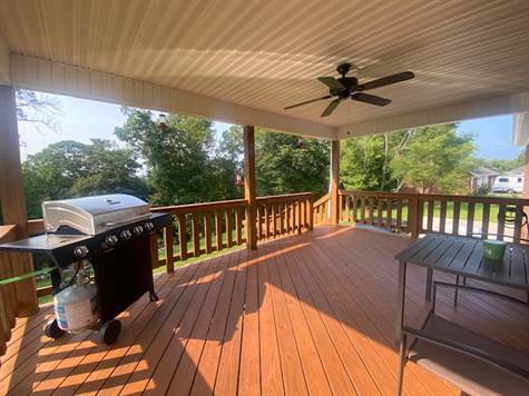 Large Covered Deck 
