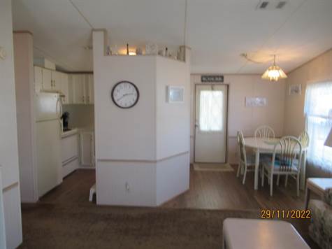View of kitchen/dining area