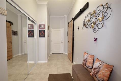 Huge foyer with storage area