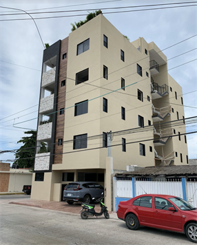 APARTMENTS AND PENTHOUSE FOR SALE IN PLAYA DEL CARMEN FRONT VIEW