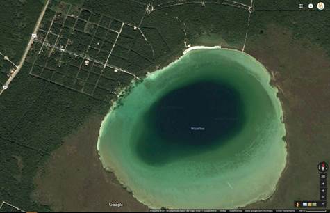 lagoon satellital view