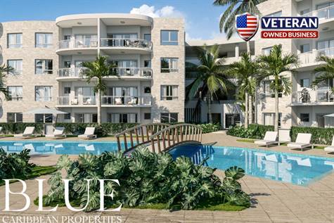 REAL ESTATE PUNTA CANA - CONDOS FOR SALE - POOL