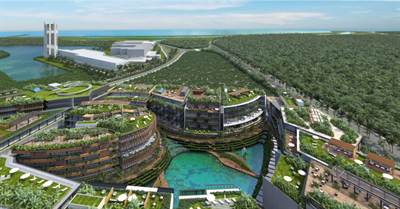 Condominium land for 10 units, in private community with unique concept, facing., Lot DLCA203-1, Cancun, Quintana Roo