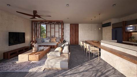 APARTMENT 2 BR IN HUMANA TULUM 101 ON PRE SALE