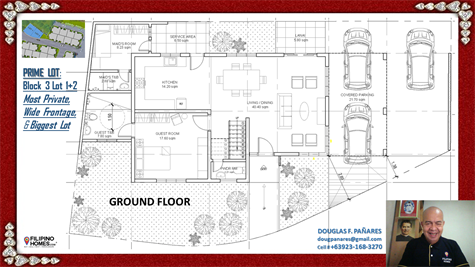 19. Ground Floor Plan - Block 3 Lot 1 & 2