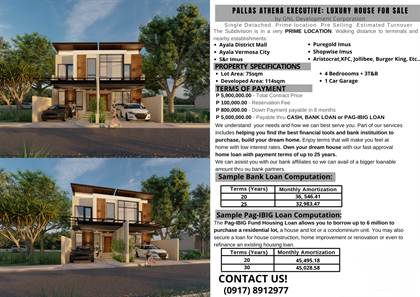 Residential Property for sale in PALLAS ATHENA, Imus, Cavite, Imus, Cavite