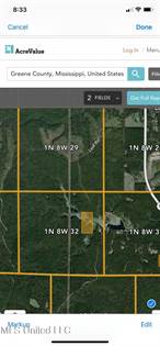 Lots And Land for sale in Big Tree Road, Leakesville, MS, 39451