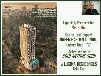 See What's Inside the Last GARDEN CONDO before this too is SOLD Soon at Lucima Residences Cebu City, Cebu City, Cebu