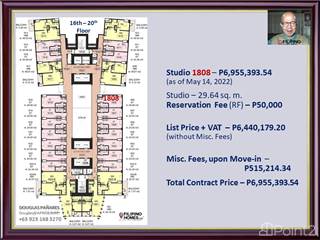 Why this Luxury Studio Units are Selling like Hotcakes at 38Park Avenue in Cebu IT Park, Cebu City, Cebu City, Cebu