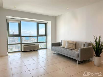 Luxurious Ocean View Apartment in Gallery Plaza - Upgraded 2-Bd Residence with Resort-Like Amenities, San Juan, PR, 00907