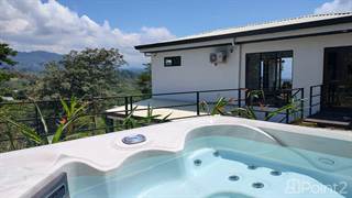 Residential Property for sale in New furnished house, with an impressive view of the Central Valley, balcony and jacuzzi, Atenas, Alajuela