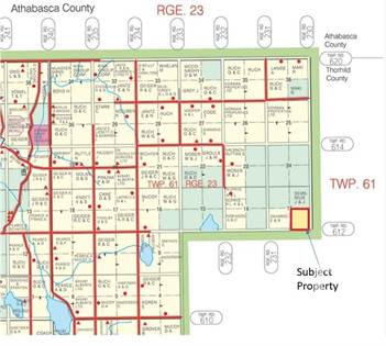 Westlock County Ownership Map Land For Sale In Westlock County Ab | Point2