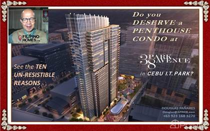 Ten Un-Resistible Reasons why reward yourself with a Penthouse Condo at Cebu IT Park, Cebu City, Cebu City, Cebu