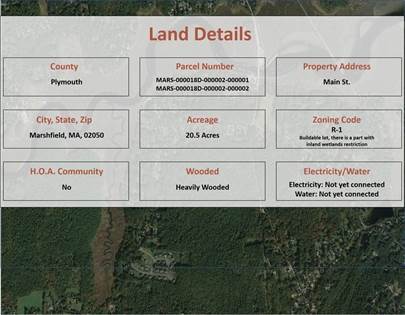 Lots And Land for sale in 0 Main St, Marshfield, MA, 02050