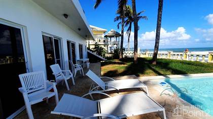 New renovated villa for sale in front of the beach, Cabarete Bay, Puerto Plata