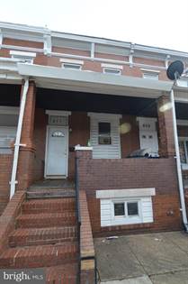 Residential Property for sale in 611 N ELLWOOD AVENUE, Baltimore City, MD, 21205