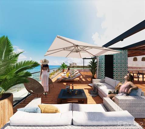 2 bedroom 2 baths beachfront apartment in Cozumel (GNL2), Quintana Roo