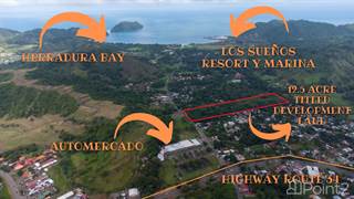 12.5 Acre Herradura Titled Mixed Development Land, Near Los Suenos, Herradura, Puntarenas