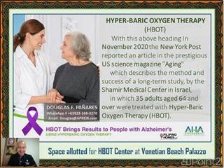 Scientist have discovered HBOT to reverse aging and the first Ideal Center is at South of Cebu, Oslob, Cebu