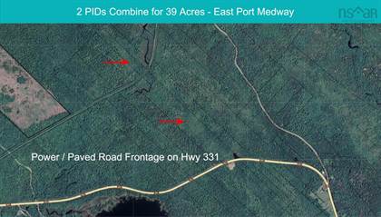Lot Highway 331 PID#70179320 & 70103452 Lot, East Port Medway, Nova Scotia, B0J 2H0