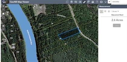 Picture of 2.61 ACRES SOUTH CAINS RIVER RD, Blackville, New Brunswick, E9B 1T1
