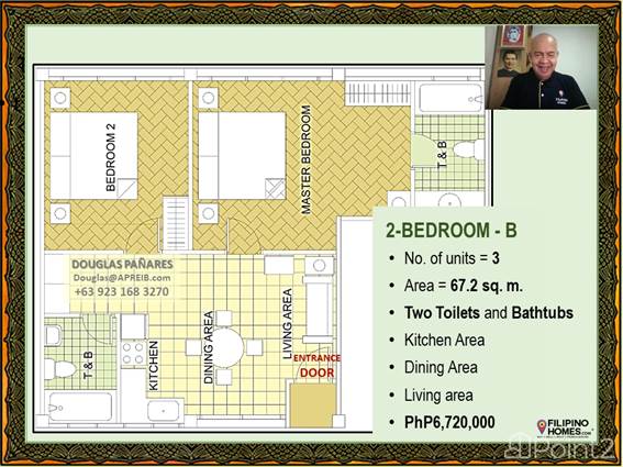 11. Two-Bedroom B - Layout - photo 11 of 21