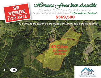 Farm And Agriculture for sale in Carr. 110 Km. 7.4 Interior, Marias, PR, 00676