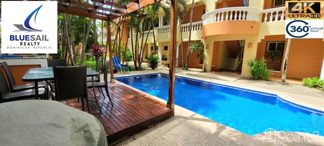 4K VIDEO!  WOW! OCEANFRONT 1 BEDROOM CONDO! CLOSE TO TOWN!, Cabarete - photo 1 of 21