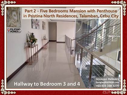 Part 2 - Amazing 5 Bedrooms Mansion with Penthouse in Pristina North Residences, Cebu City, Cebu City, Cebu
