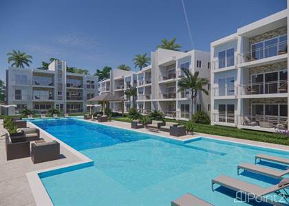 Pre-construction 2-bed condo close to the in Sosua; Reserve now and start paying in February 2023, Sosua, Puerto Plata