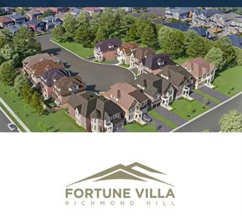 Fortune Villa- A True Gem of Richmond Hill, 44ft, 2 Car Garage, Starting From  $2,499,900, Richmond Hill, Ontario