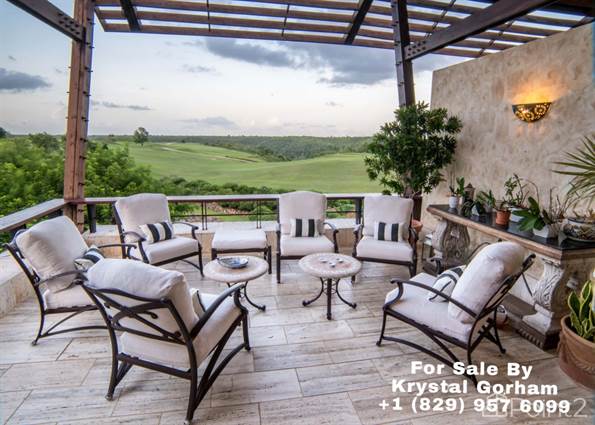 Elegant 2-Story Condo For Sale - 3 Bedrooms - Golf Course View - Casa De Campo, La Romana