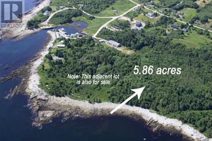 Vacant Land for sale in Lot 1 Shore Road|PID 70043286, Moose Harbour, Nova Scotia