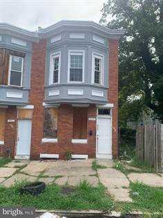 Residential Property for sale in 1719 N LONGWOOD STREET, Baltimore City, MD, 21216