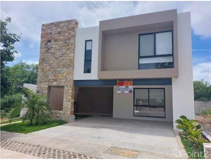 LUXURIOUS NEW MODERN HOUSE IN PRIVATE RESIDENTIAL KINISH IN CHOLUL NORTH MERIDA, Merida, Yucatan