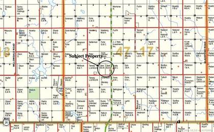 township road camrose county alberta map rural