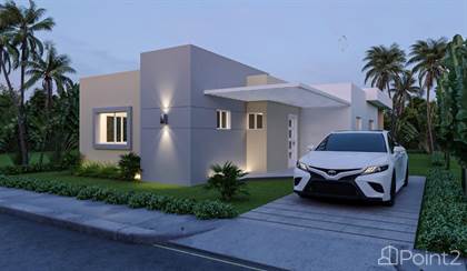 New model 3-bedrooms  villa for sale in sosua, Dominican Republic Real estate, Sosua, Puerto Plata