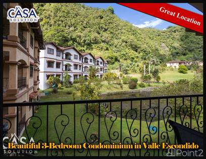  3-Bedroom Condominium for Sale in Amenity-Rich Valle Escondido, Boquete, Boquete, Chiriquí