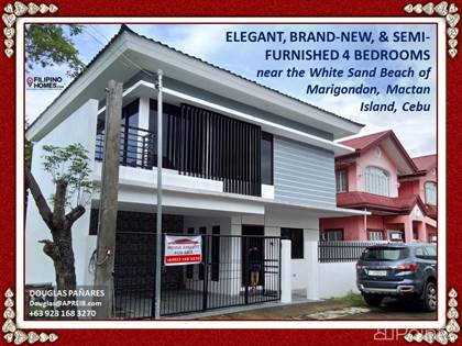 Sleek 4 Bedrooms Semi-Furnished House near the White Sand Beach of Marigondon, Mactan Island, Cebu, Mactan Island, Cebu