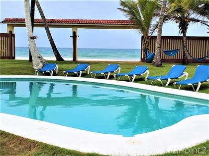 Beach Front 5 Bedroom Villa With 2 Bedroom Guest House VIDEO!! 20 Minutes East of Cabarete, Cabarete, Puerto Plata
