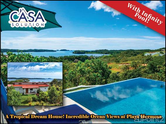 House with Incredible Ocean Views and an Infinity Pool in Boca Chica, Chiriquí