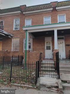 Residential for sale in 344 S BENTALOU ST, Baltimore City, MD, 21223