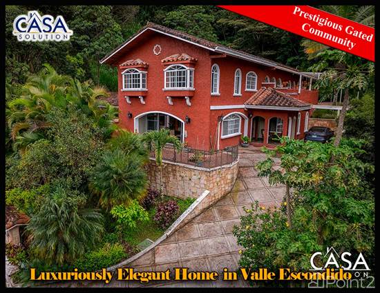 Elegant Home For Sale in Prestigious Valle Escondido Gated Community, Boquete - photo 1 of 15