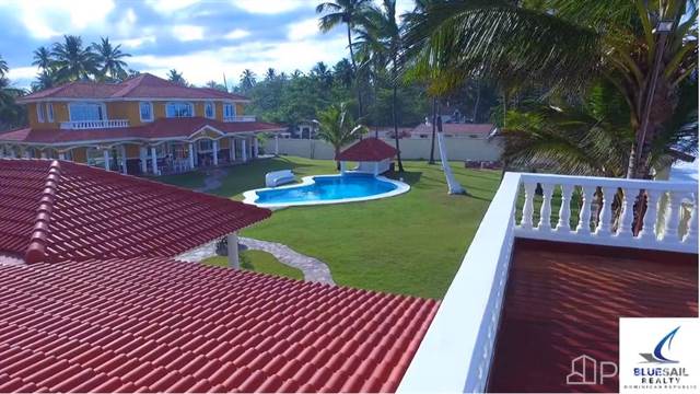 4K HD VIDEO! MUST SEE! OCEANFRONT 5 BEDROOM VILLA + GUEST HOUSE, CLOSE TO CABARETE, Puerto Plata - photo 10 of 24