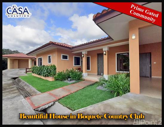 House for Sale in a Prime Gated Community, Boquete Country Club
