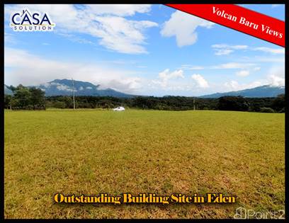 Flat Building Site with Volcan Baru Views for Sale in Eden, Potrerillos, Potrerillos, Chiriquí
