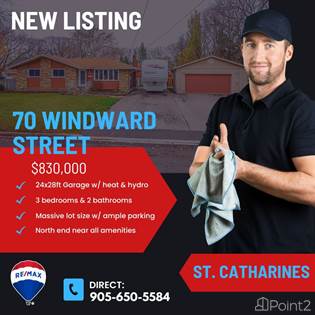 70 WINDWARD STREET, St. Catharines, Ontario