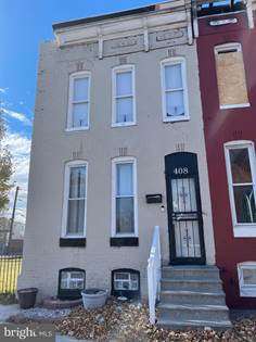 Residential Property for sale in 408 S PULASKI STREET, Baltimore City, MD, 21223