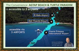 Agtap Beach & Turtle Paradise - Improve the Master Plan to Increase 10 times its Present Value, San Vicente, Palawan