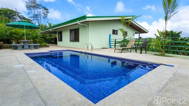 Single Level Home in Platanillo with Creek and Mountain Views, Puntarenas